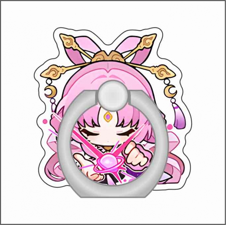 Honkai: Star Rail Anime Peripheral Acrylic Ring Buckle Phone Holder price for 5 pcs