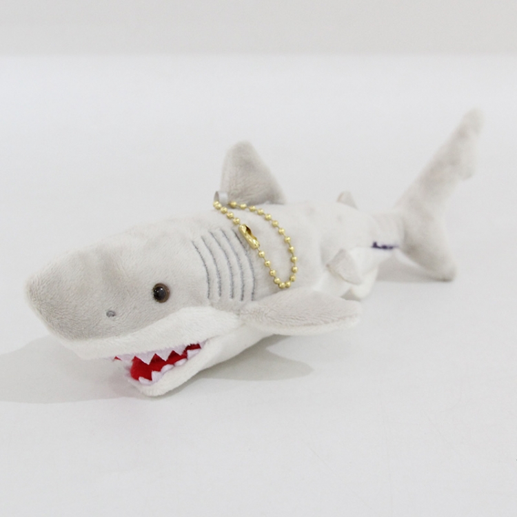 Shark style Crystal Super Soft+PP Cotton Plush Pendant 20x5x5cm