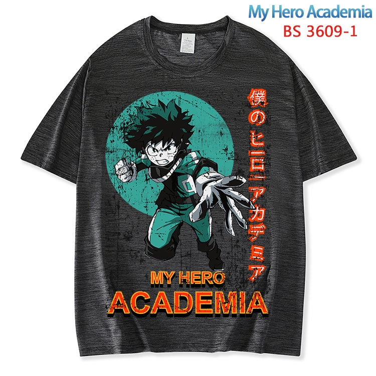 My Hero Academia ice silk cotton loose and comfortable T-shirt from XS to 5XL BS-3609-1