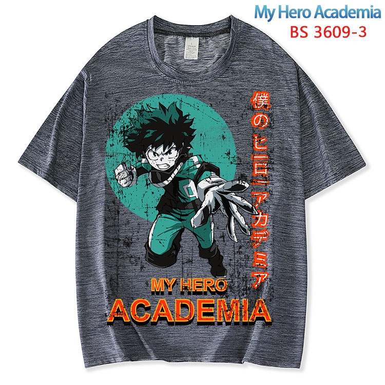 My Hero Academia ice silk cotton loose and comfortable T-shirt from XS to 5XL BS-3609-3