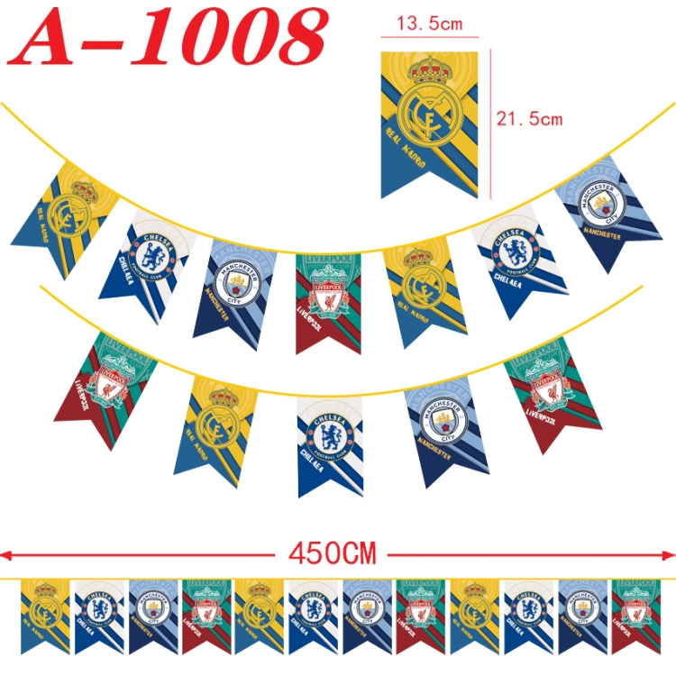 physical culture Anime Halloween Christmas Flag String 450cm  A-1008