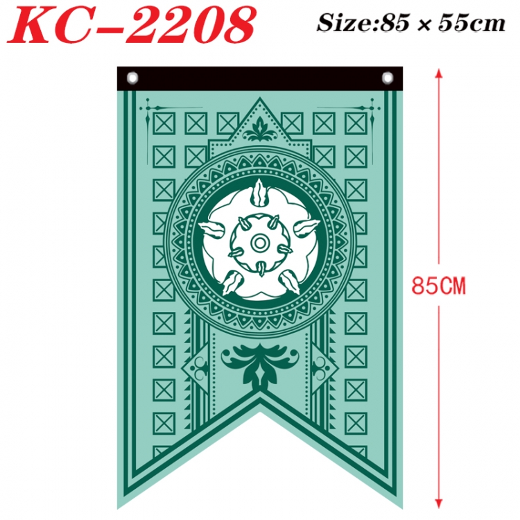 Game of Thrones Anime Split Flag bnner Prop 85x55cm  KC-2208