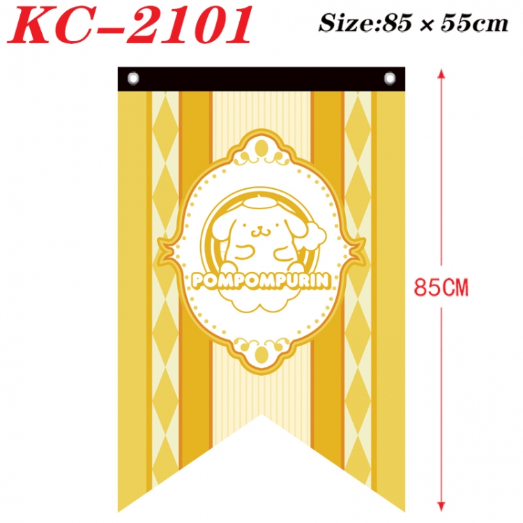 Sanrio Anime Split Flag bnner Prop 85x55cm KC-2101