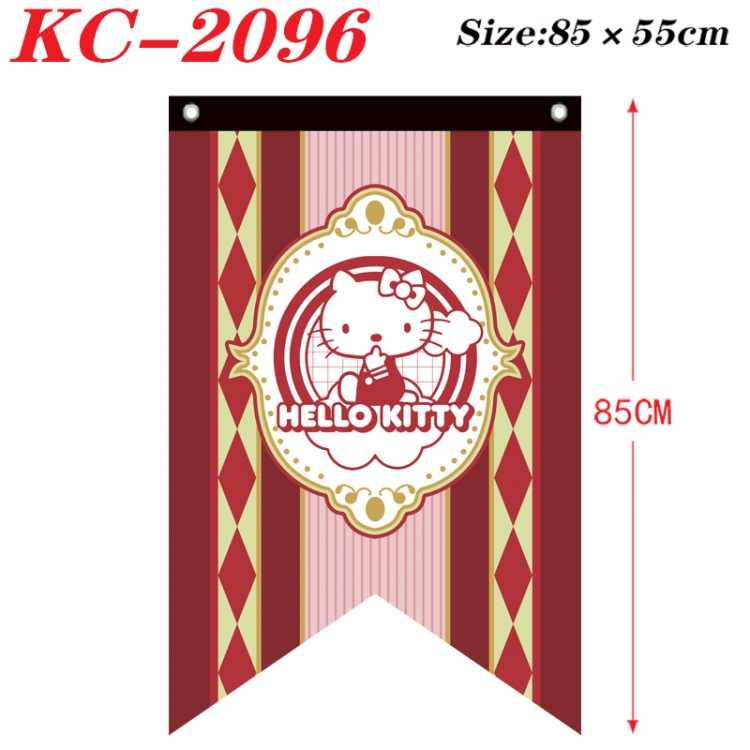 Sanrio Anime Split Flag bnner Prop 85x55cm KC-2096