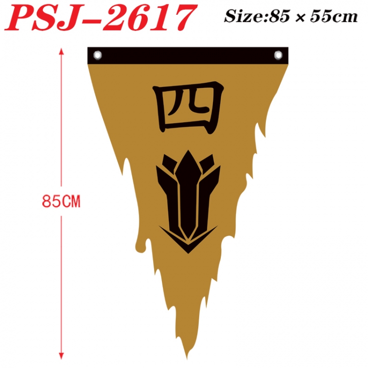 Bleach Anime Surrounding Triangle bnner Prop Flag 85x55cm PSJ-2617