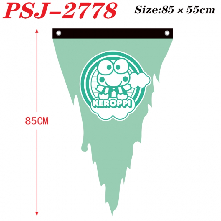 Sanrio Anime Surrounding Triangle bnner Prop Flag 85x55cm  PSJ-2778