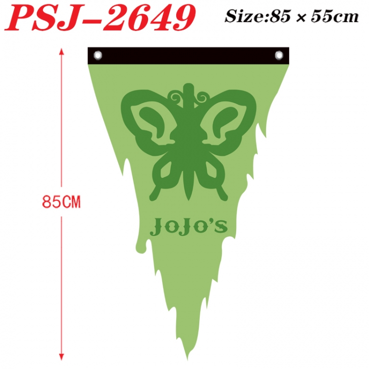 JoJos Bizarre Adventure Anime Surrounding Triangle bnner Prop Flag 85x55cm  PSJ-2649