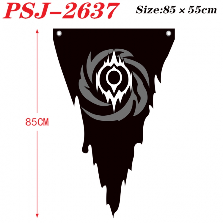 Honkai: Star Rail Anime Surrounding Triangle bnner Prop Flag 85x55cm  PSJ-2637