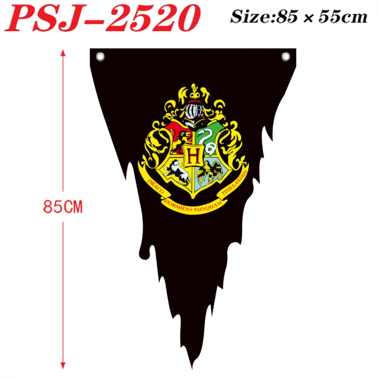 Harry Potter Anime Surrounding Triangle bnner Prop Flag 85x55cm  PSJ-2520