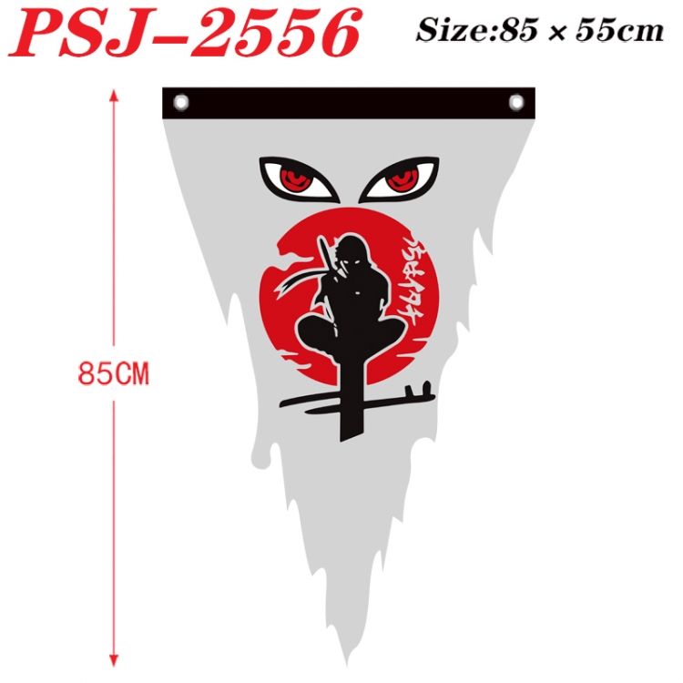 Naruto Anime Surrounding Triangle bnner Prop Flag 85x55cm PSJ-2556