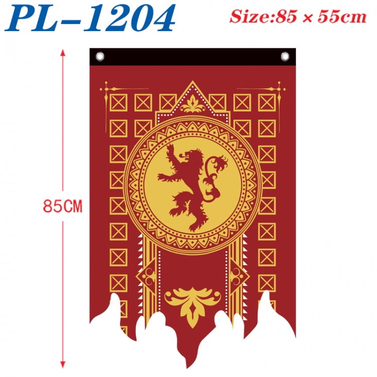 Game of Thrones Anime surrounding tattered bnner vintage flag 85x55cm  PL-1204