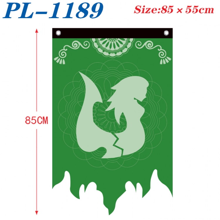 Fairy tail Anime surrounding tattered bnner vintage flag 85x55cm  PL-1189