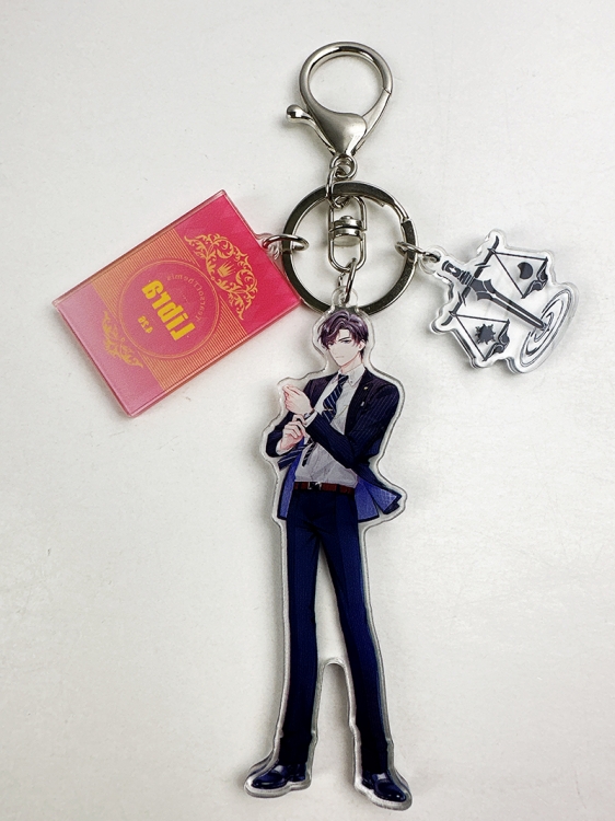 Tears of Themis Perimeter sandwich acrylic 3 pendant keychain pendant price for 5 pcs