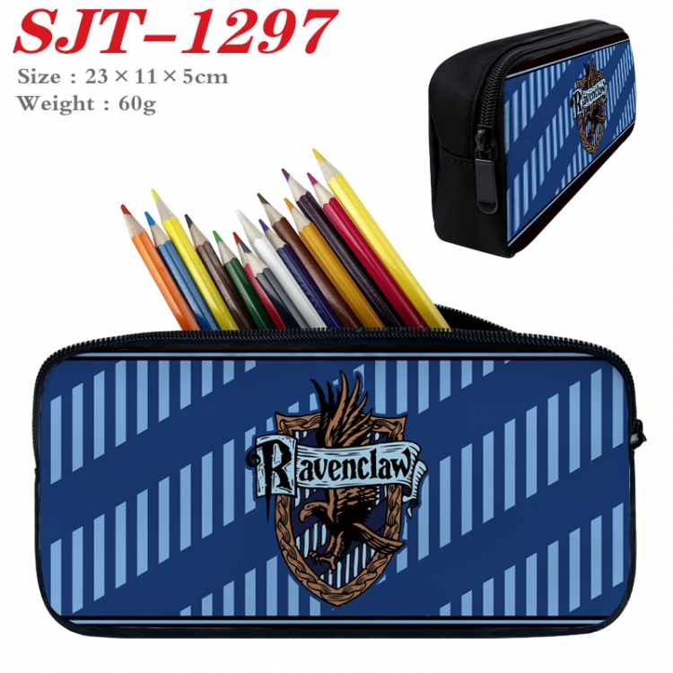 Harry Potter Anime nylon student pencil case 23x11x5cm  SJT-1297