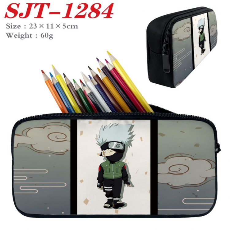 Naruto  Anime nylon student pencil case 23x11x5cm SJT-1284