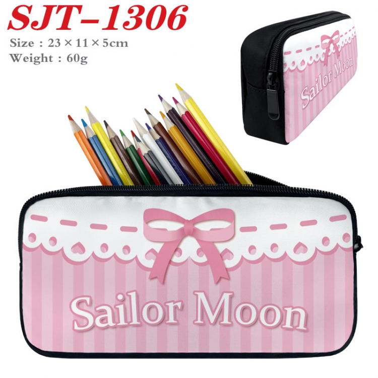 sailormoon  Anime nylon student pencil case 23x11x5cm SJT-1306