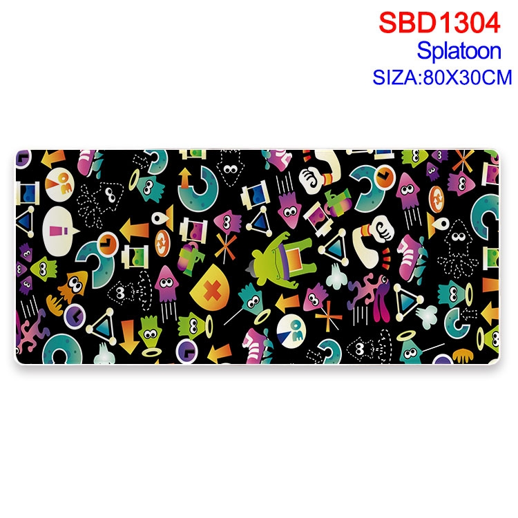 Splatoon Anime peripheral edge lock mouse pad 80X30cm SBD-1304-2
