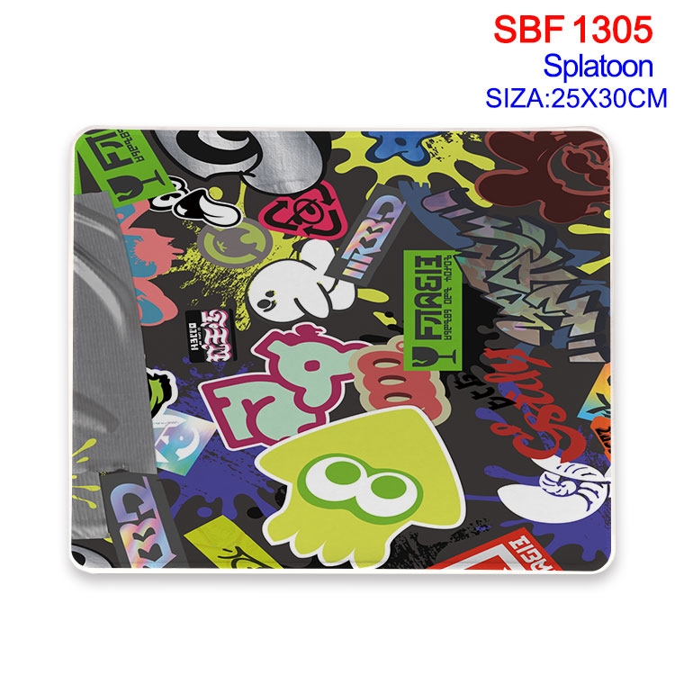 Splatoon Anime peripheral edge lock mouse pad 25X30cm SBF-1305-2
