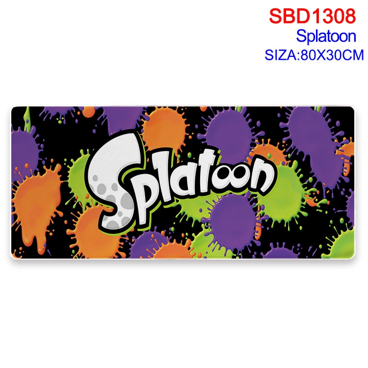 Splatoon Anime peripheral edge lock mouse pad 80X30cm  SBD-1308-2