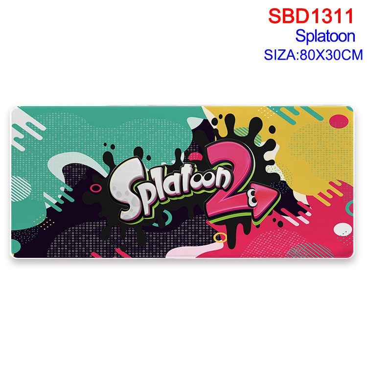 Splatoon Anime peripheral edge lock mouse pad 80X30cm SBD-1311-2