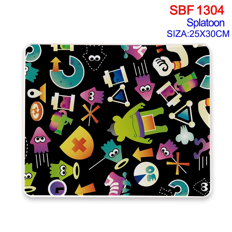 Splatoon Anime peripheral edge lock mouse pad 25X30cm SBF-1304-2