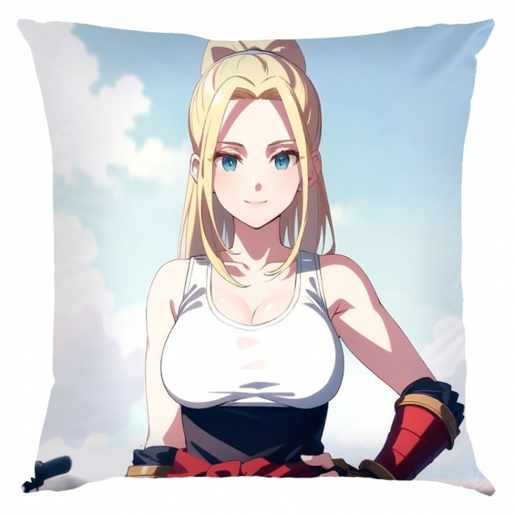 Zom 100 Anime square full-color pillow cushion 45X45CM NO FILLING  J4-77