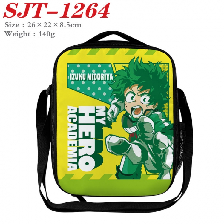 My Hero Academia Anime Lunch Bag Crossbody Bag 26x22x8.5cm  SJT-1264