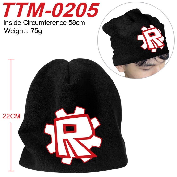 Roblox Printed plush cotton hat with a hat circumference of 58cm (adult size)  TTM-0205