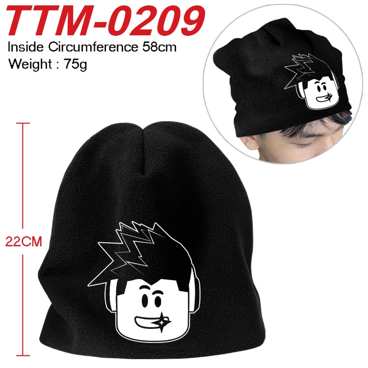 Roblox Printed plush cotton hat with a hat circumference of 58cm (adult size) TTM-0209