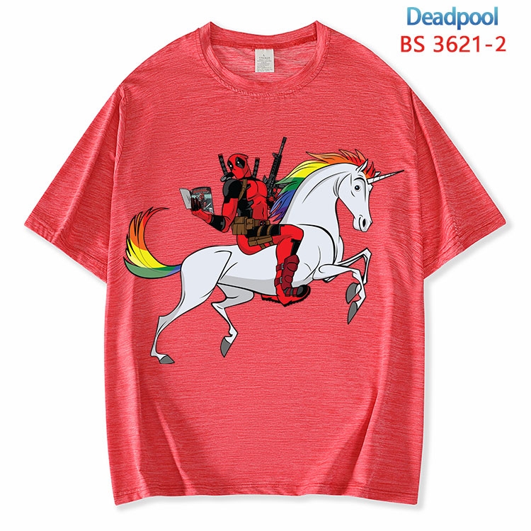 Deadpool ice silk cotton loose and comfortable T-shirt from XS to 5XL BS-3621-2