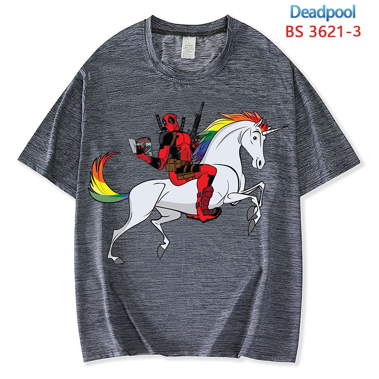 Deadpool ice silk cotton loose and comfortable T-shirt from XS to 5XL  BS-3621-3