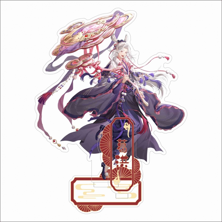 Codename Anime characters Double Insert Style acrylic Standing Plates Keychain 15m