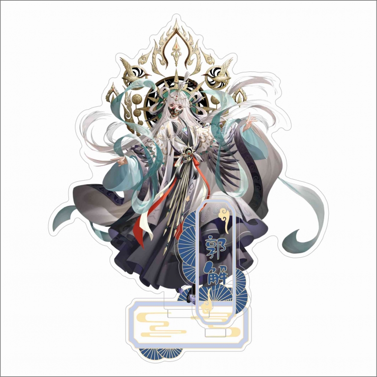 Codename Anime characters Double Insert Style acrylic Standing Plates Keychain 15m