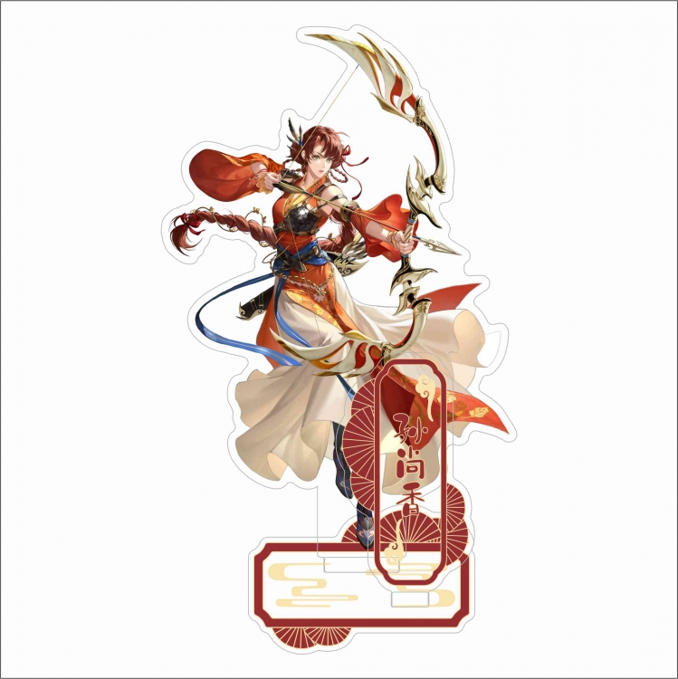 Codename Anime characters Double Insert Style acrylic Standing Plates Keychain 15m