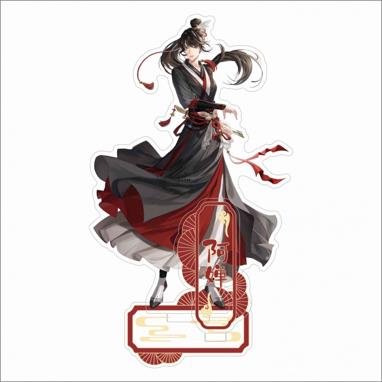 Codename Anime characters Double Insert Style acrylic Standing Plates Keychain 15m