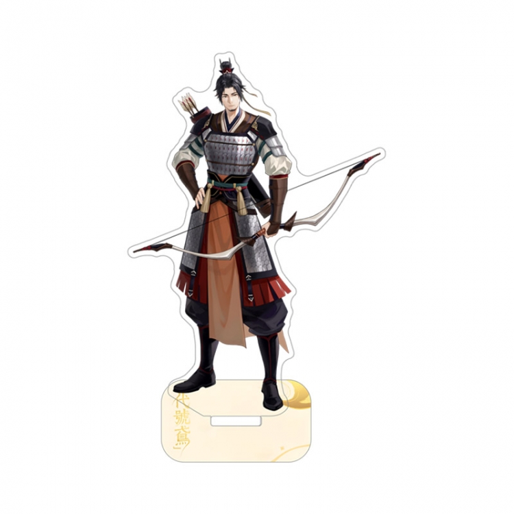 Codename Eagle Anime characters acrylic Standing Plates Keychain 15cm