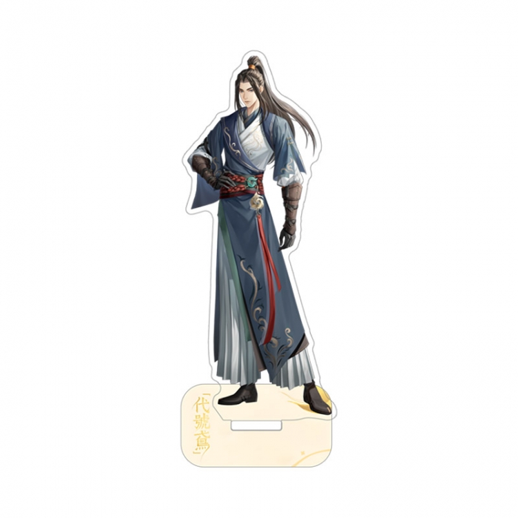 Codename Eagle Anime characters acrylic Standing Plates Keychain 15cm