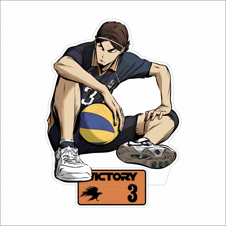 Haikyuu!! Anime characters acrylic Standing Plates Keychain 15cm