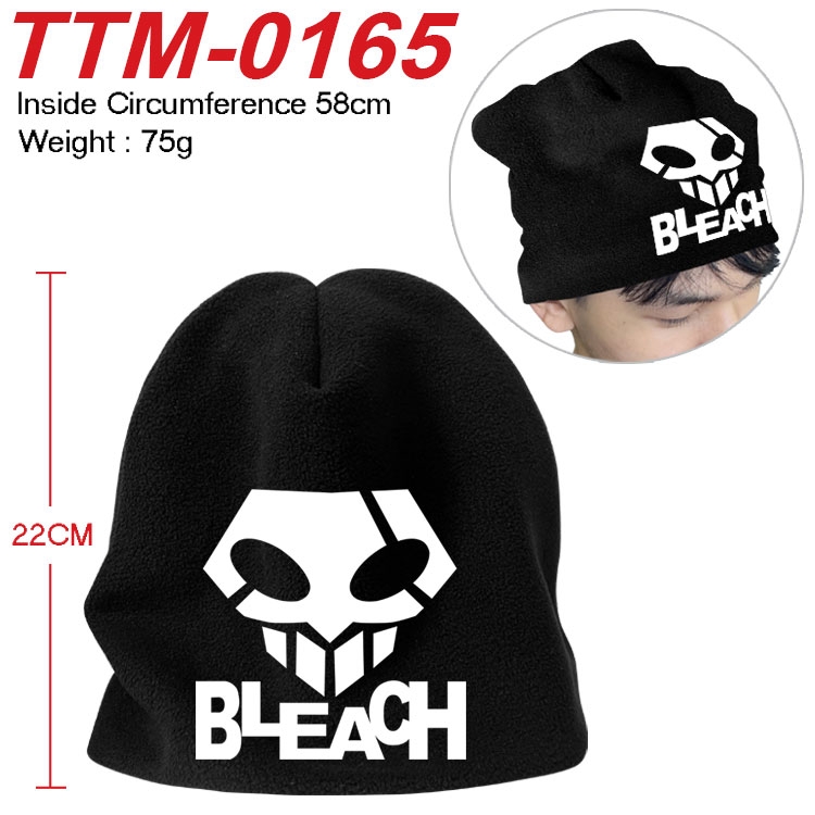 Bleach Printed plush cotton hat with a hat circumference of 58cm (adult size) TTM-0165