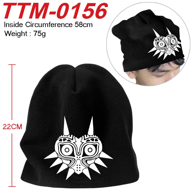 The Legend of Zelda Printed plush cotton hat with a hat circumference of 58cm (adult size) TTM-0156