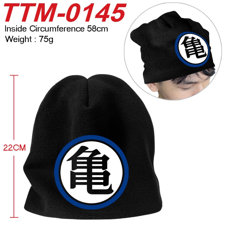 DRAGON BALL Printed plush cotton hat with a hat circumference of 58cm (adult size) TTM-0145
