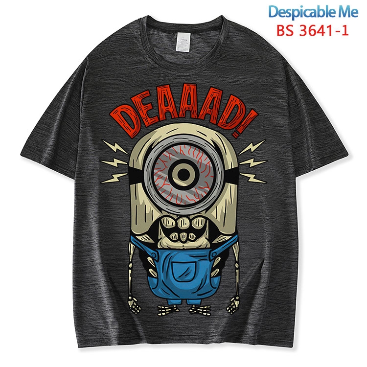 Despicable Me  ice silk cotton loose and comfortable T-shirt from XS to 5XL BS-3641-1