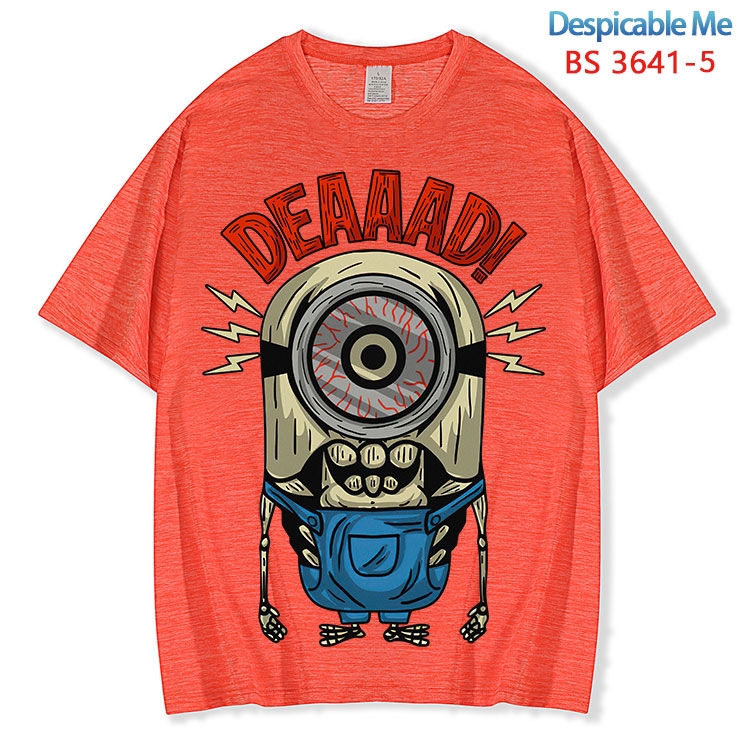 Despicable Me  ice silk cotton loose and comfortable T-shirt from XS to 5XL  BS-3641-5