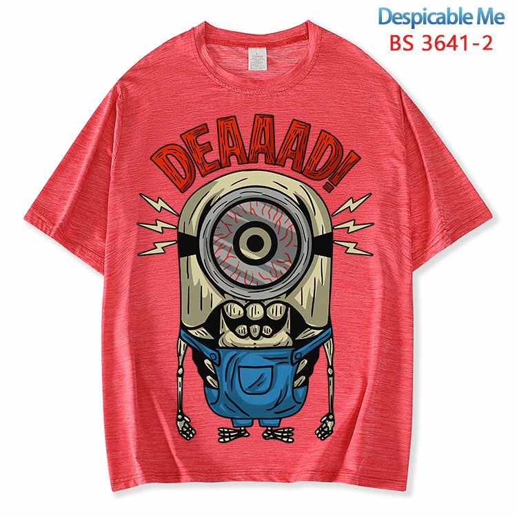 Despicable Me  ice silk cotton loose and comfortable T-shirt from XS to 5XL BS-3641-2