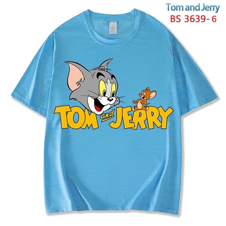 Tom and Jerry  ice silk cotton loose and comfortable T-shirt from XS to 5XL BS-3639-6