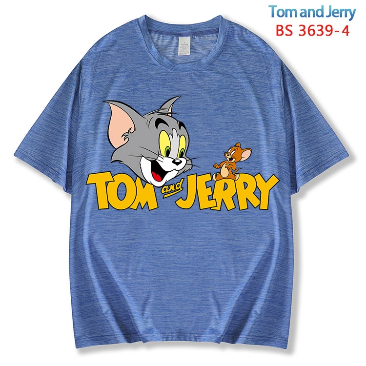 Tom and Jerry  ice silk cotton loose and comfortable T-shirt from XS to 5XL BS-3639-4