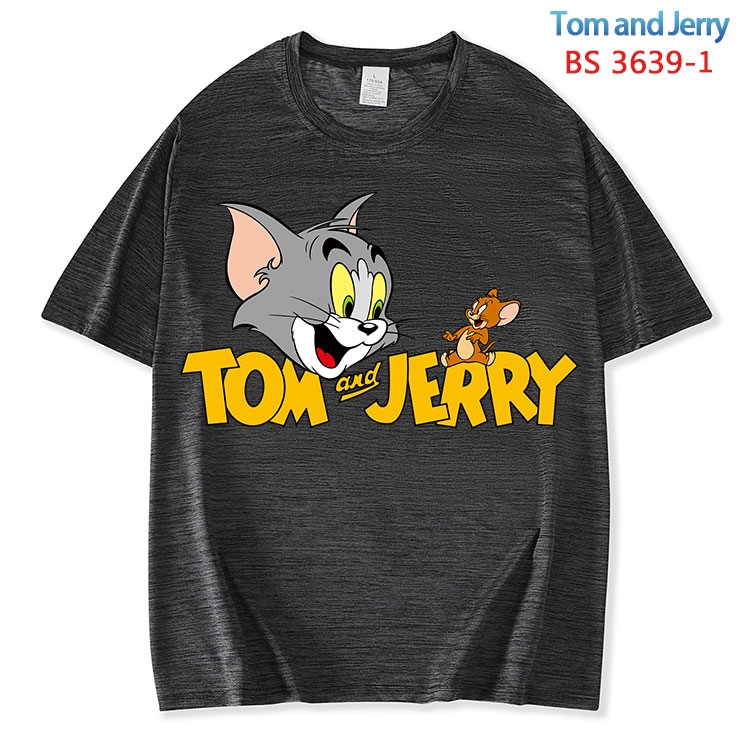 Tom and Jerry  ice silk cotton loose and comfortable T-shirt from XS to 5XL BS-3639-1