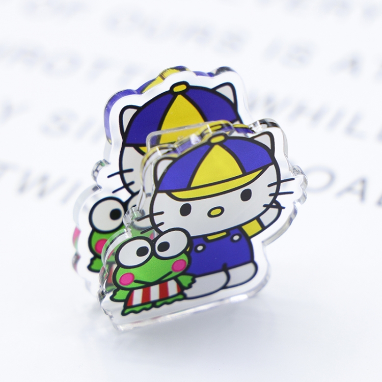 Hello Kitty Cartoon acrylic book clip creative multifunctional clip  price for 10 pcs F029