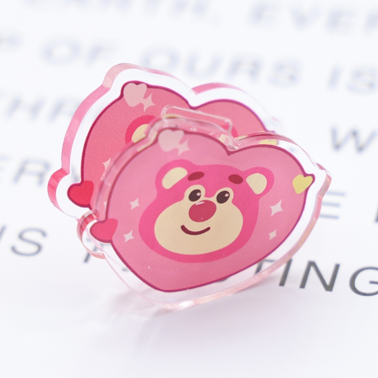 Lotso Cartoon acrylic book clip creative multifunctional clip  price for 10 pcs F077