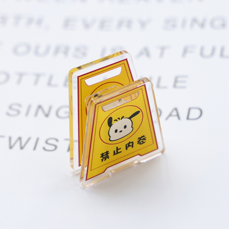 Prohibit internal involution Cartoon acrylic book clip creative multifunctional clip  price for 10 pcs F106